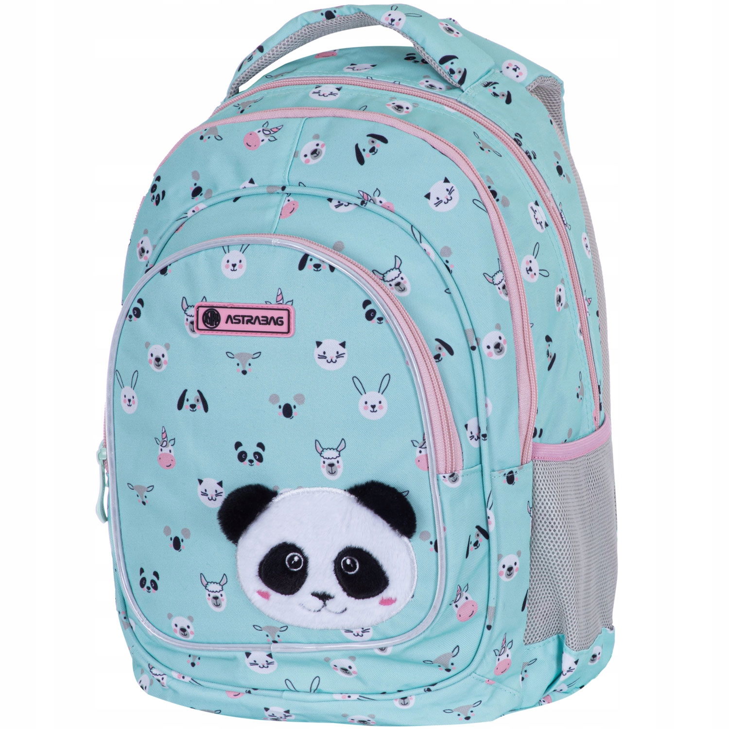 Plecak szkolny młodzieżowy Astrabag AB330 Teddy Panda