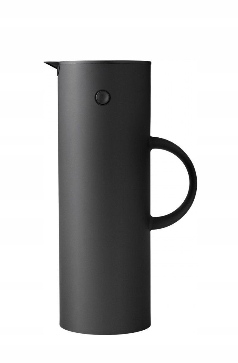 Stelton EM77 Stolová termoska 1 l čierna matná