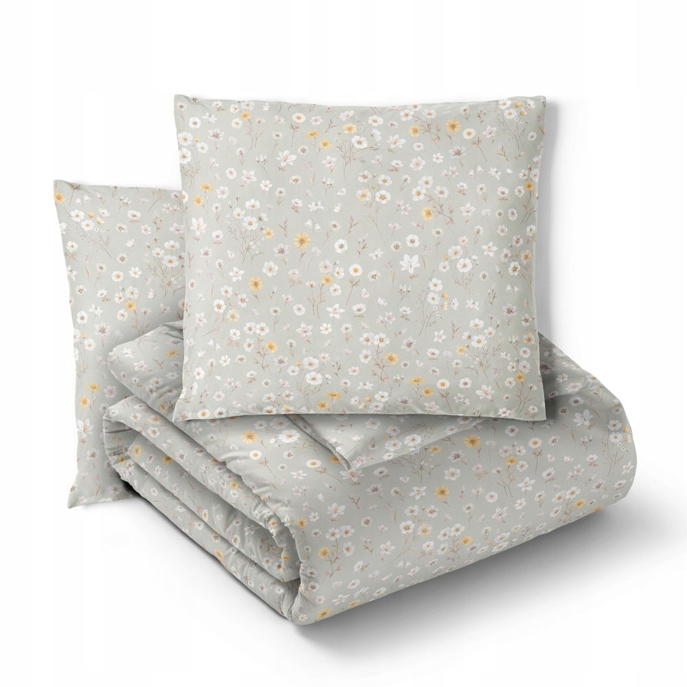 Sada Povlečení 160x200 2x 70x80, 100% Bavlna, 140 g/m2, vzor: Polní Mi