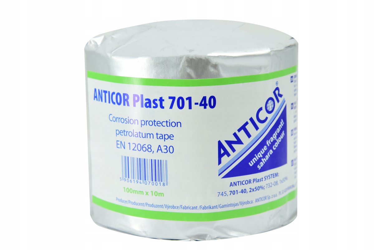 

Taśma antykorozyjna Anticor Plast 701-40 100mm/10m