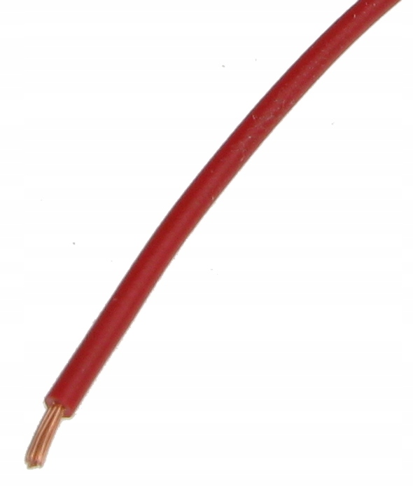 Przewód Tasker 131-RED 1x0,35 mm2 czerwony