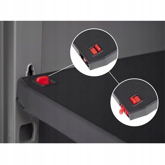 WYSOKA SZAFA GOSPODARCZA, WARSZTATOWA ARMADIO PRO Szerokość 68 cm