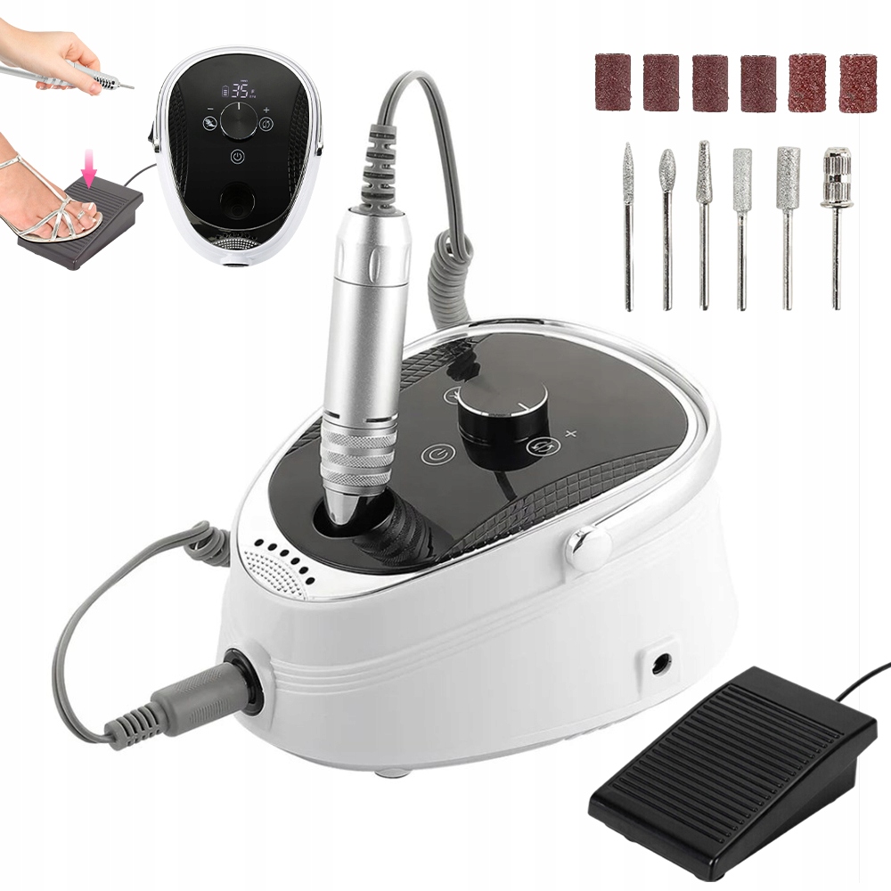 Bruska 35000 Rpm S Obrazovkou A Pedálem