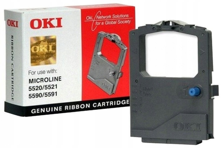 Barvící páska Oki 01126301 černá, pro jehličkové tiskárny Microline ML-55X