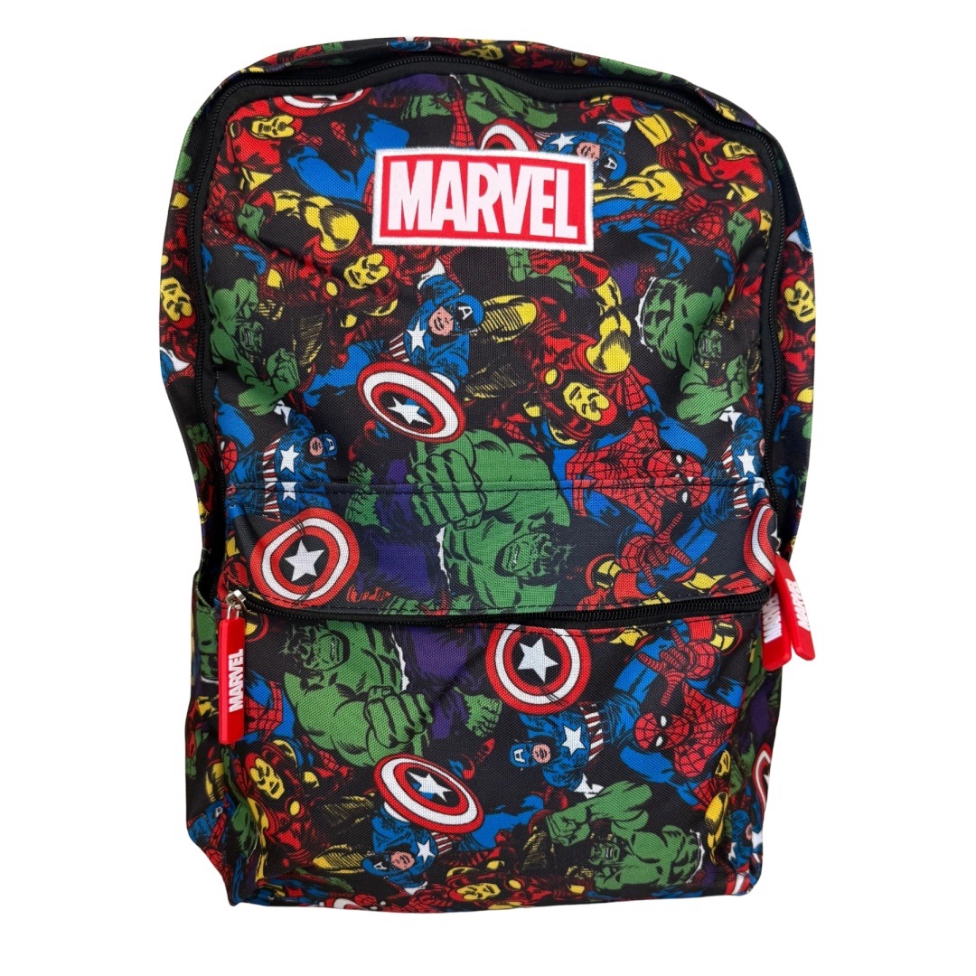 Plecak Szkolny Na Suwak Marvel Avengers Postacie 2 Komory