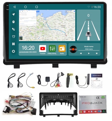 Rádio Navigace Opel Antara 2007-2012 Carplay Android 8/256GB Sim