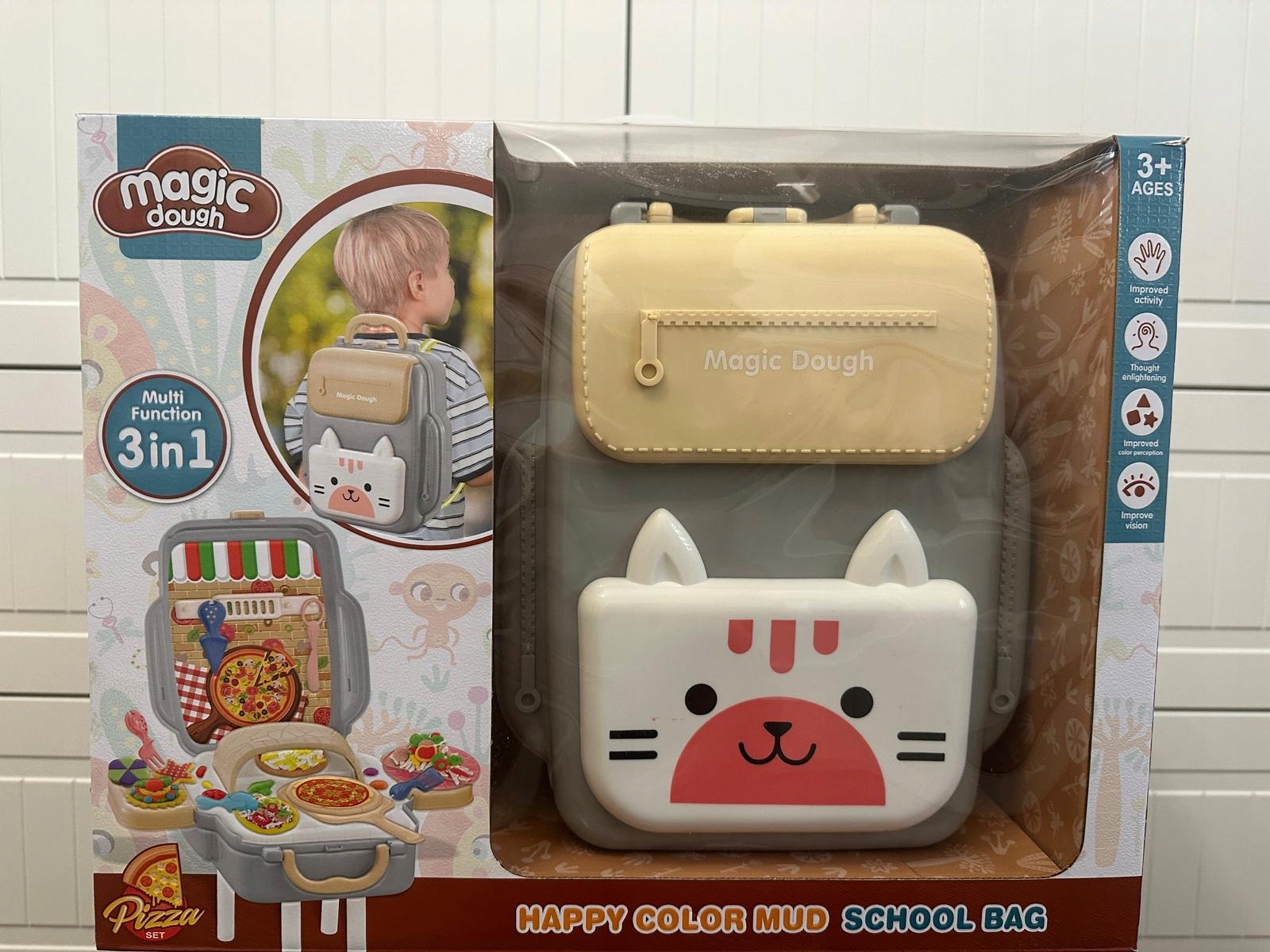 Zestaw Maestro PIZZA 3w1 PIECYK KUCHNIA PLECAK CIASTOLINA Kod producenta SCHOOL BAG