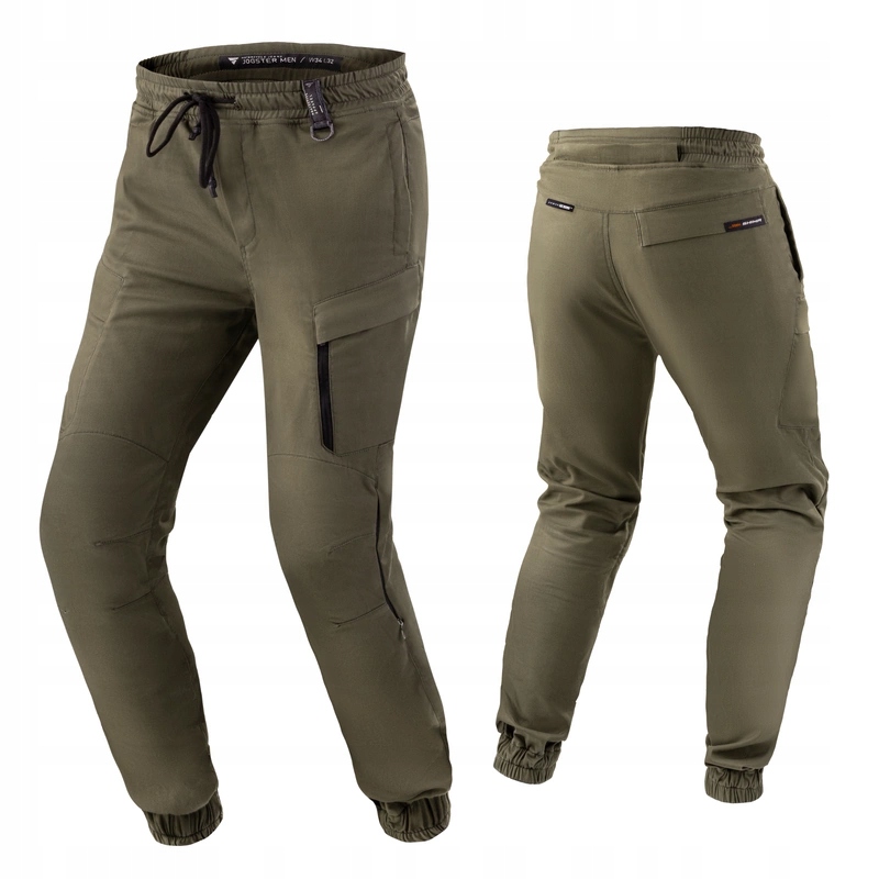 Motocyklové jogger kalhoty Shima Joggster Khaki pánské vázání Bonus