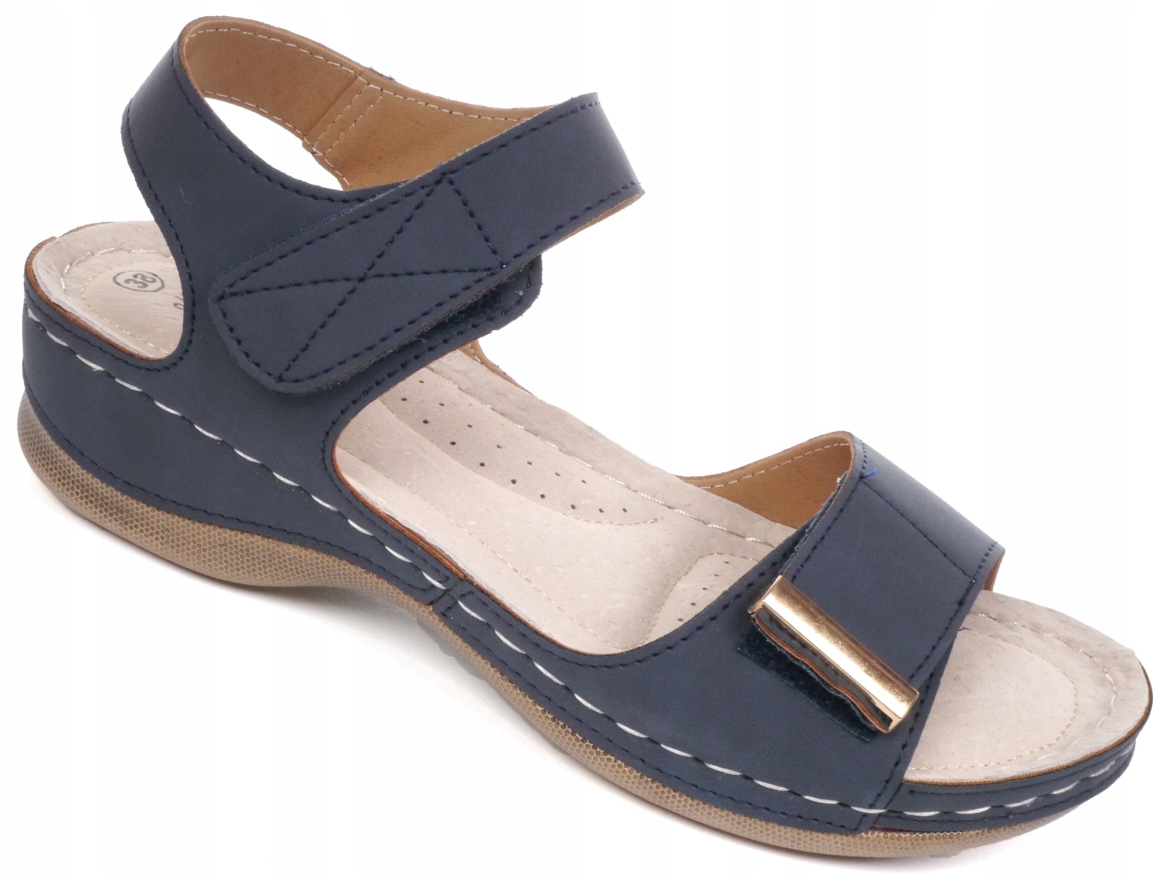 

Sandały Damskie Mega Wygodne! Buty Sandałki Skóra