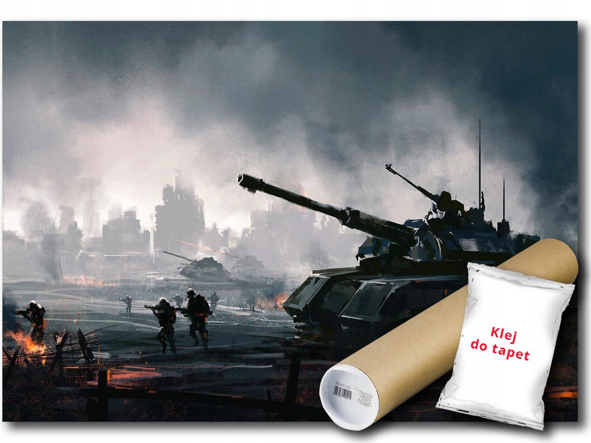 Fototapeta Flizelina Tank Vojna Gaming 312x219