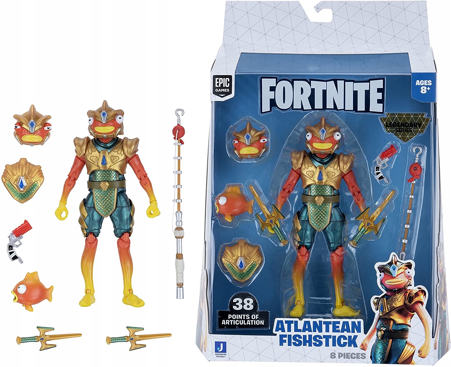 

Fortnite Atlantean Fishstick Legendar Figurka 15cm