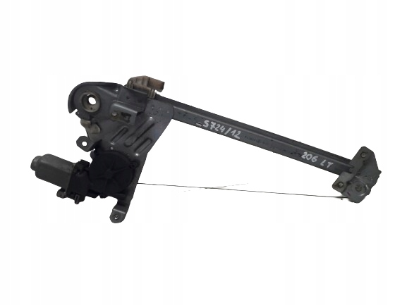 PEUGEOT 206 01- MECHANIZM PODNOŚNIK SZYBY LEWY TYŁ 9627332580 400682 113803