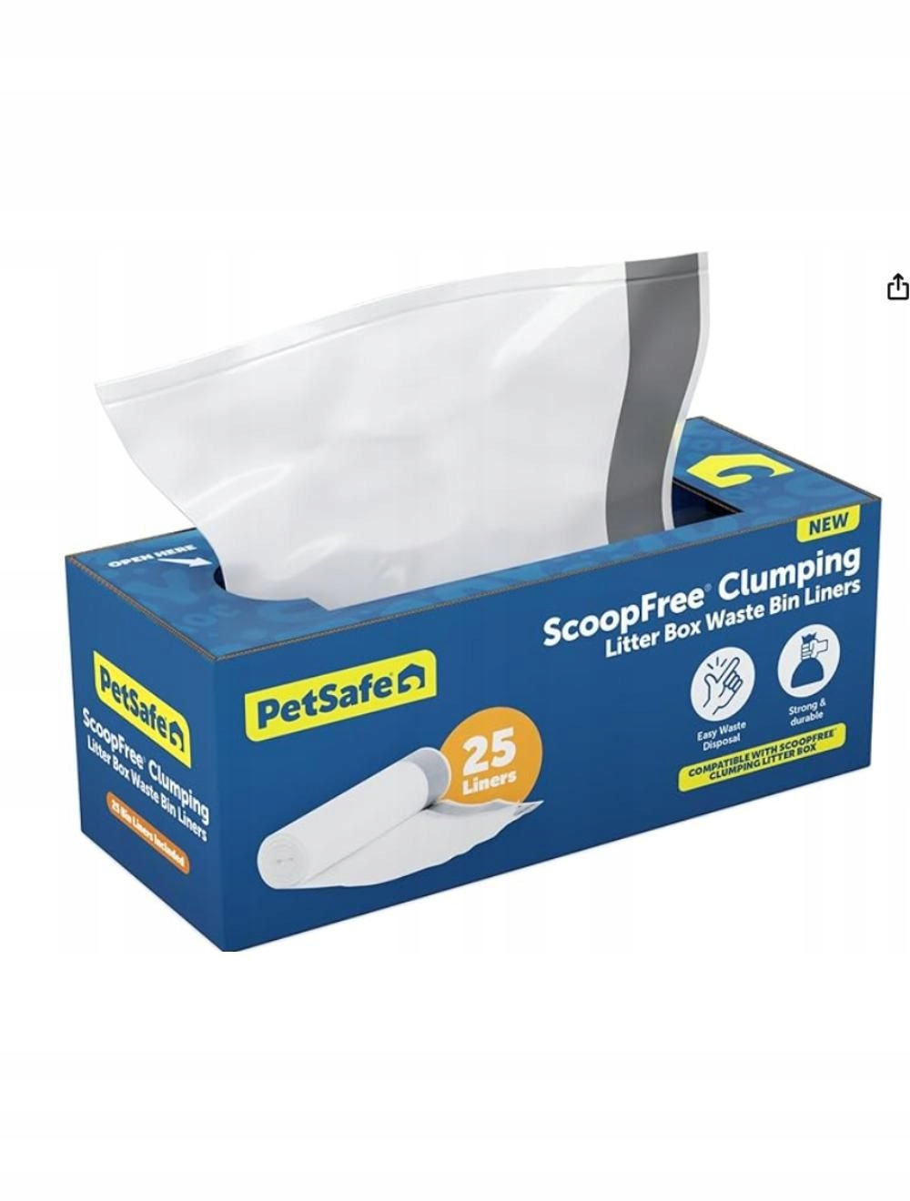 Levně Petsafe Ecom Smartspin Sáčky do kočičí toalety x 25