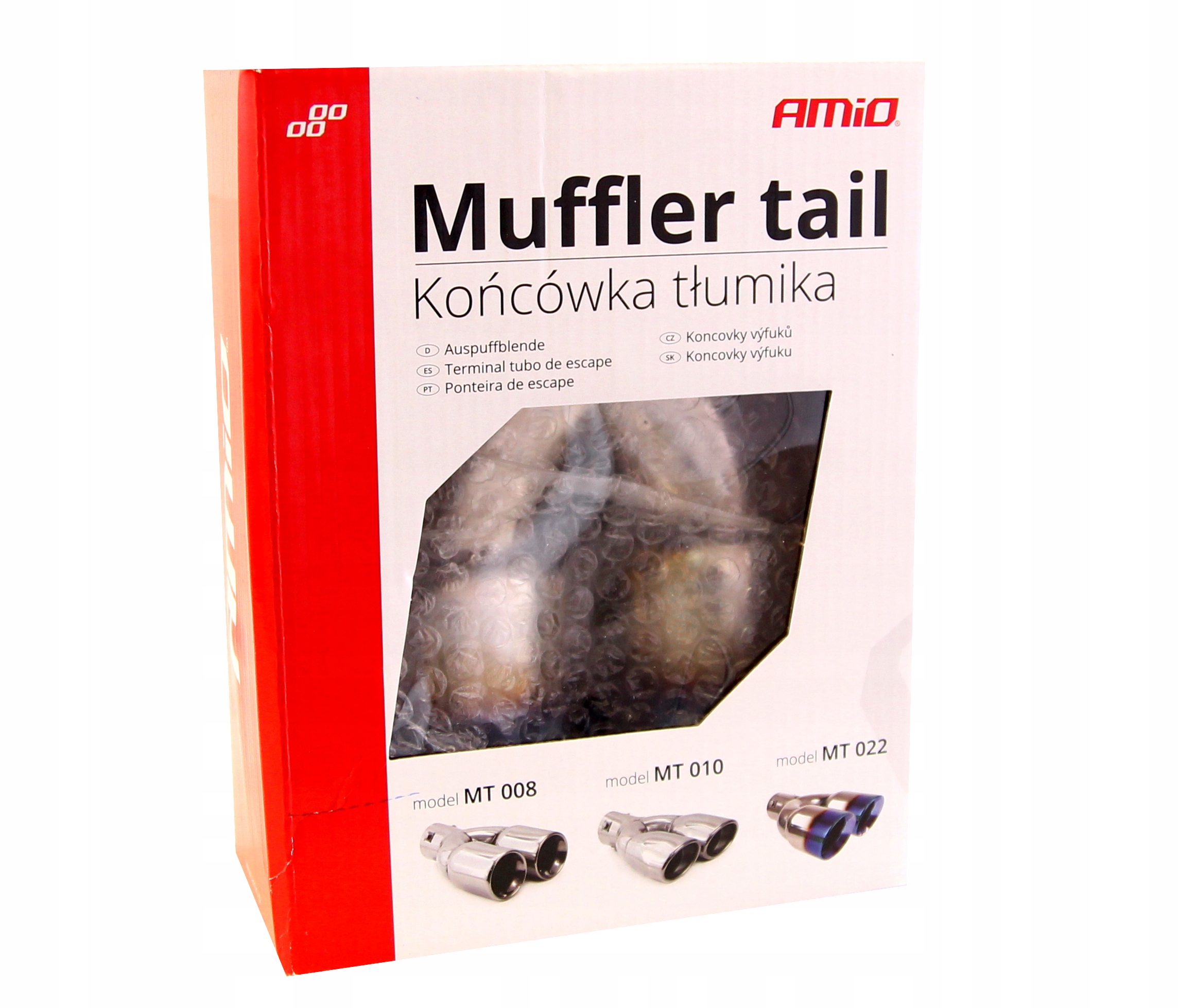 AMIO KONCOWKA TLUMIKA WYDECHU STAL NIERDZEWNA Producent Amio