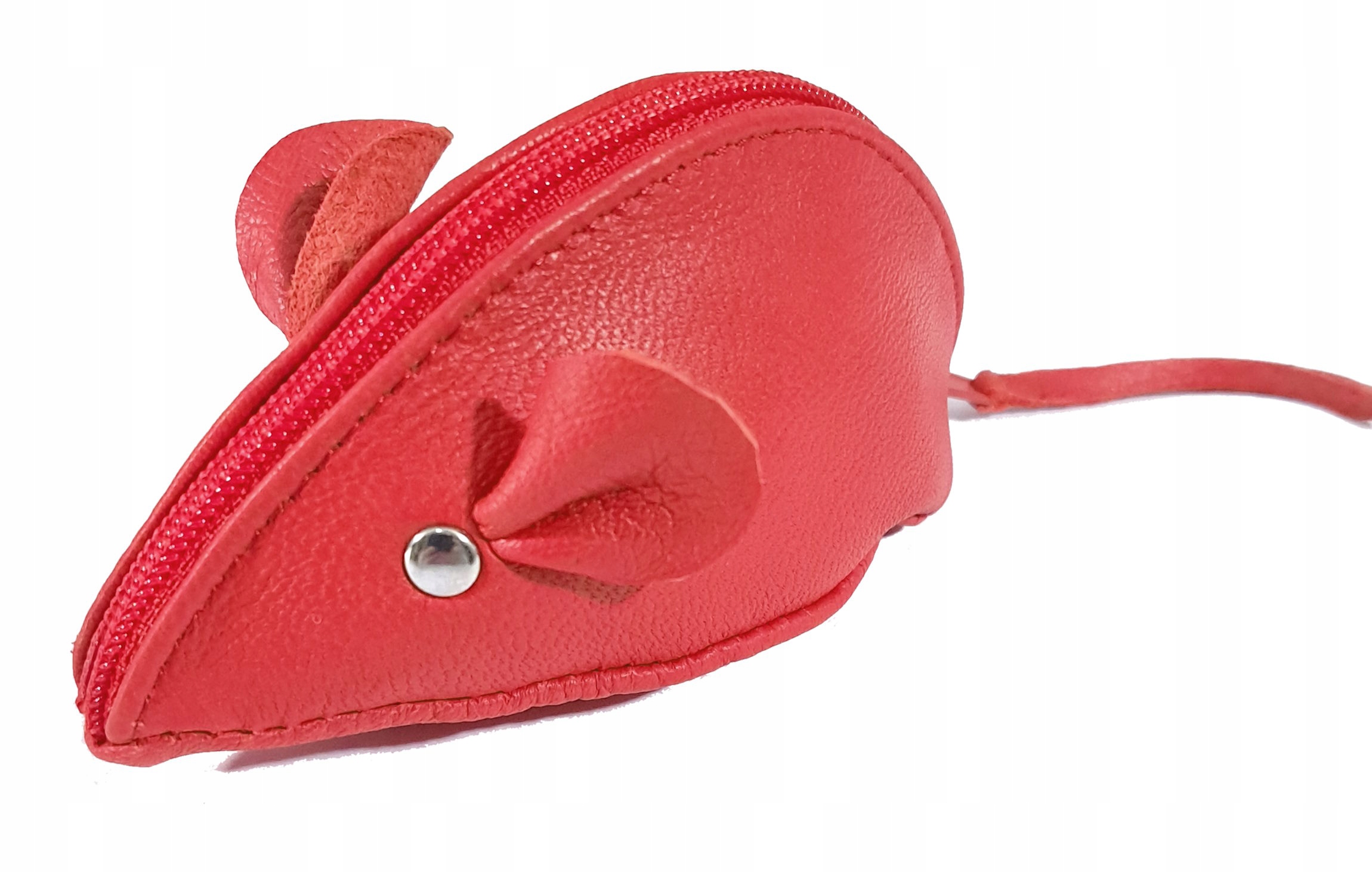 ETUI CZERWONE SKÓRZANE NA KLUCZE BRELOK NOWOŚĆ HIT Marka inna