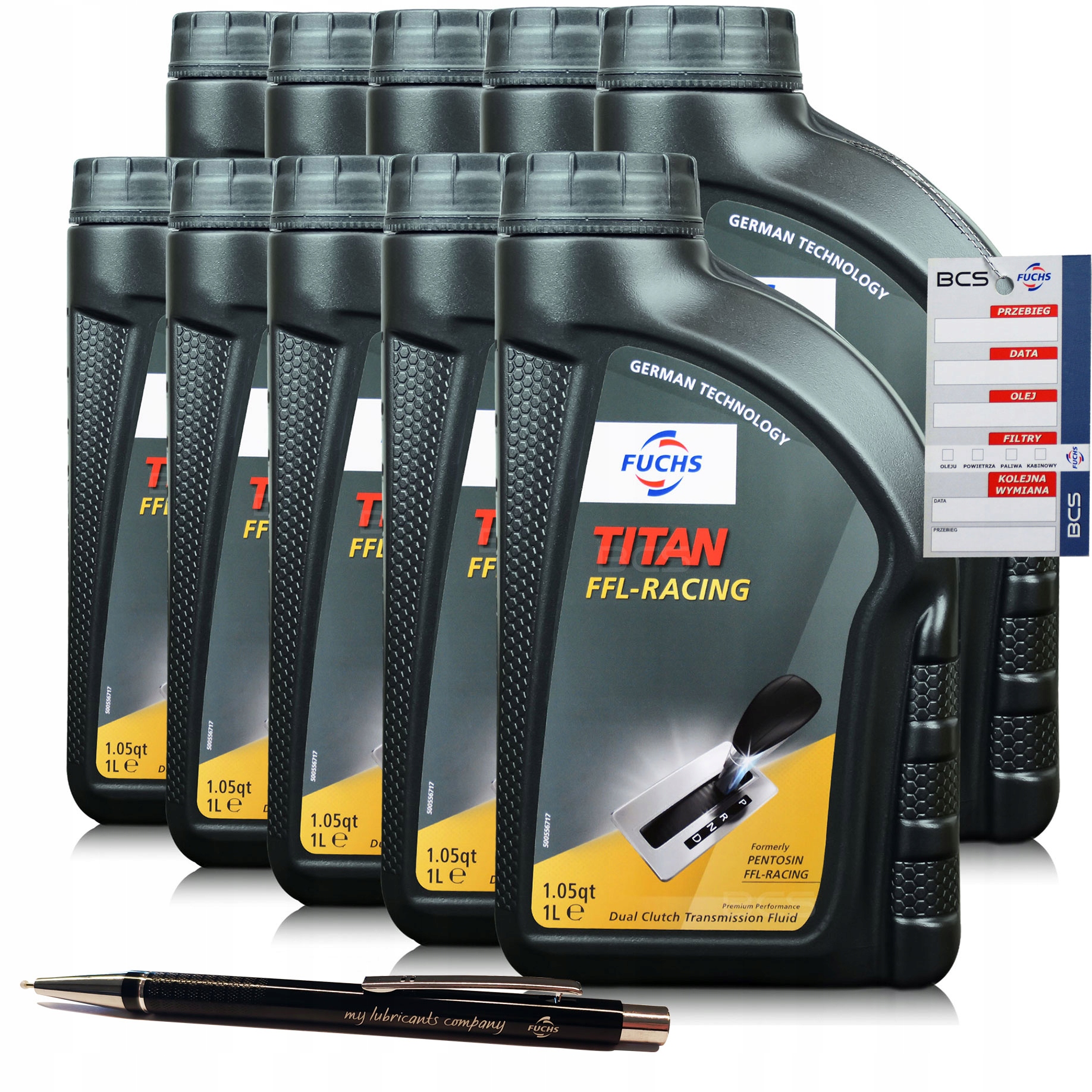 10 LITRÓW FUCHS TITAN FFL-RACING OLEJ DO SKRZYŃ DWUSPRZĘGŁOWYCH 10L