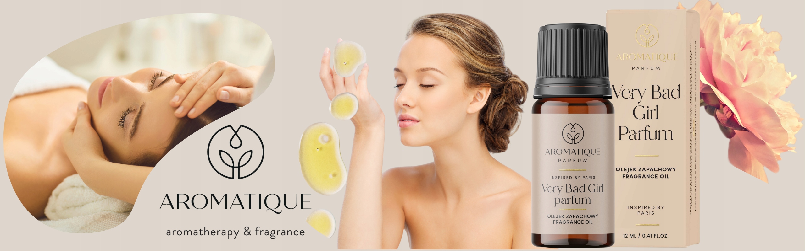 OLEJEK ZAPACHOWY Very Bad Girl PERFUM AROMATIQUE Popularne Perfumy 12ml Waga produktu z opakowaniem jednostkowym 0.1 kg