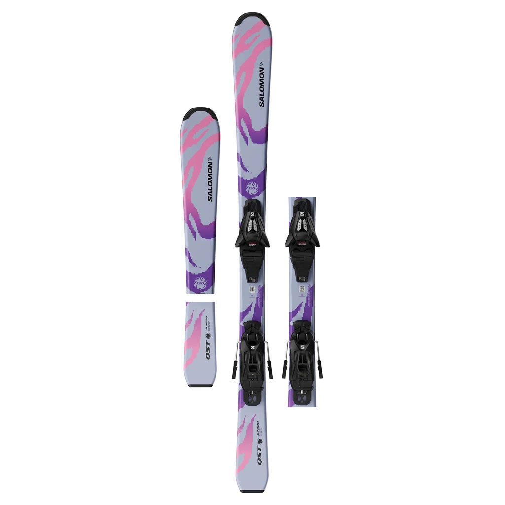 Narty dziecięce Salomon Qst Jr Cosmic Sky M C5 Gw 2027 130 cm