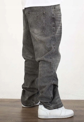 Kalhoty Prosto Baggy Termac světle šedé