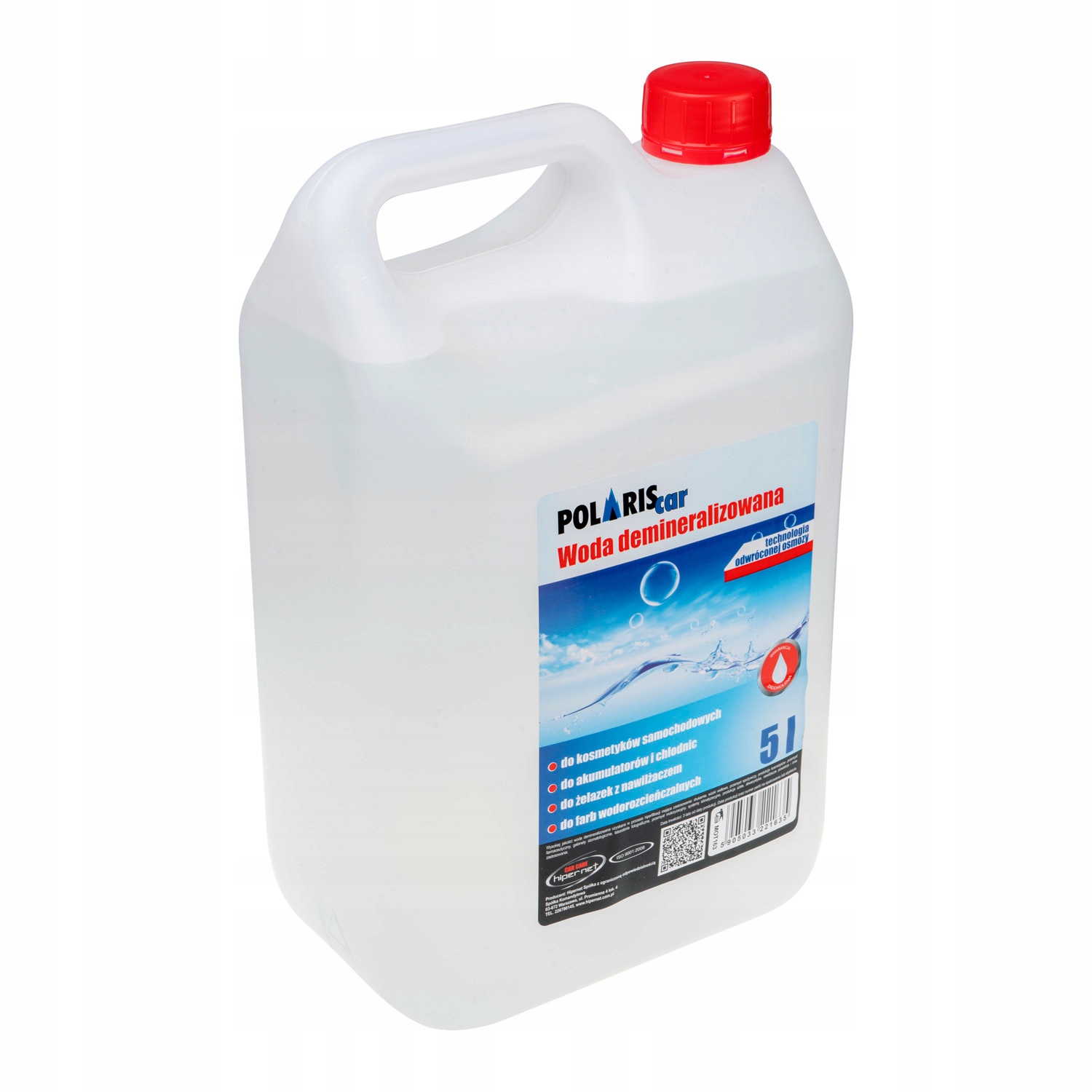 

Woda demineralizowana 5L.destylowana