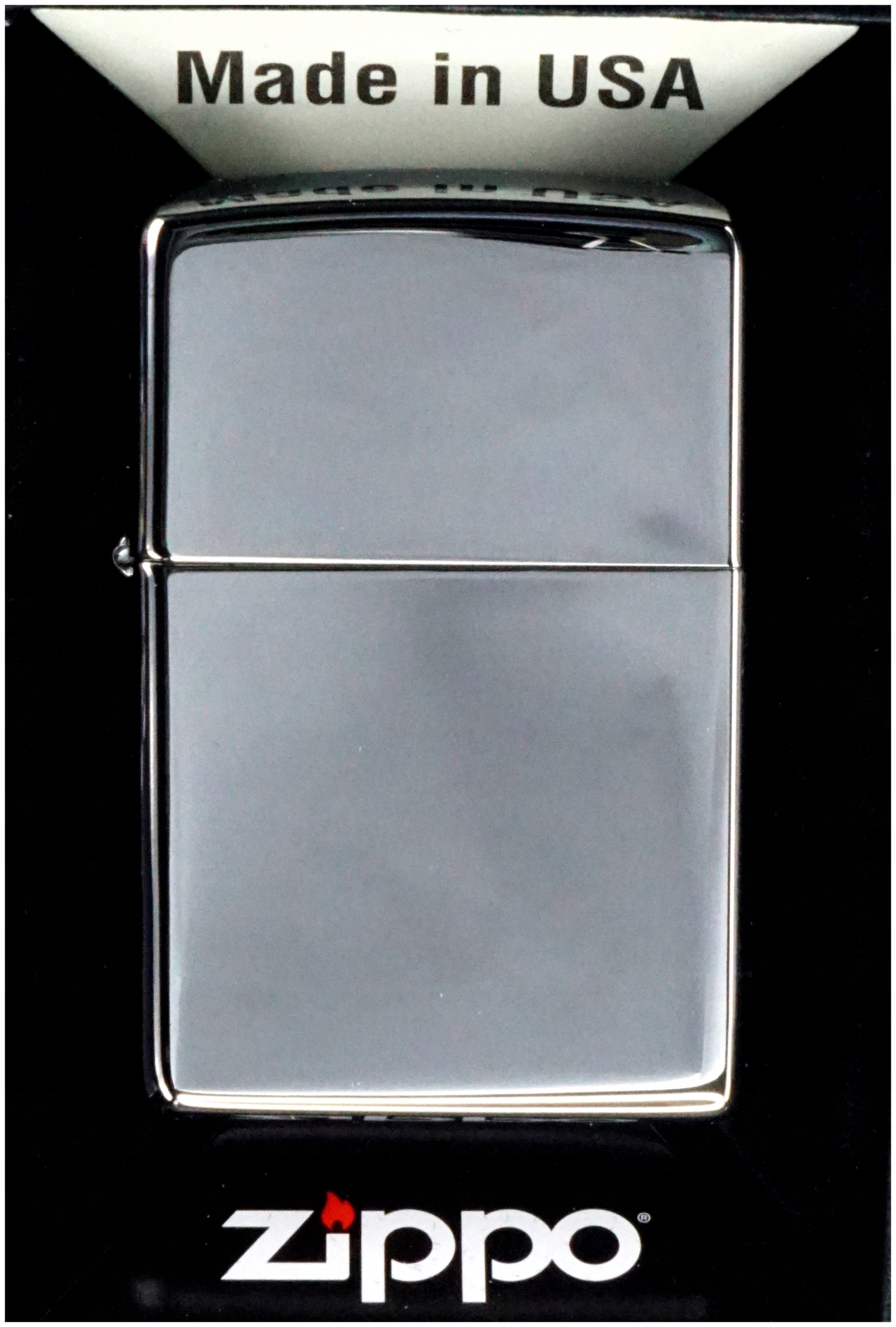 Zapalovač Zippo Chrome High Polished 60000805 Větruodolný benzínový