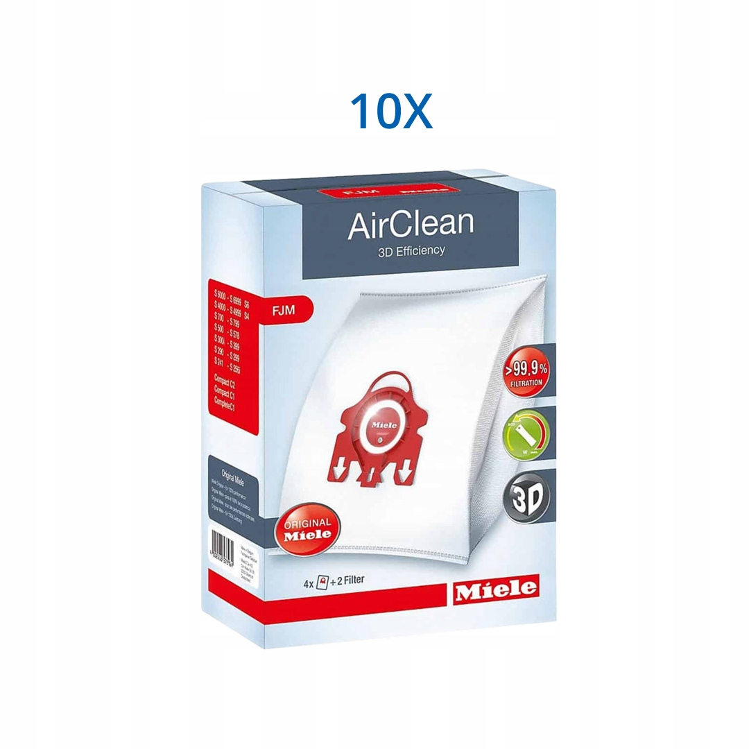 Miele náhradní sáčky Fjm AirClean 3D