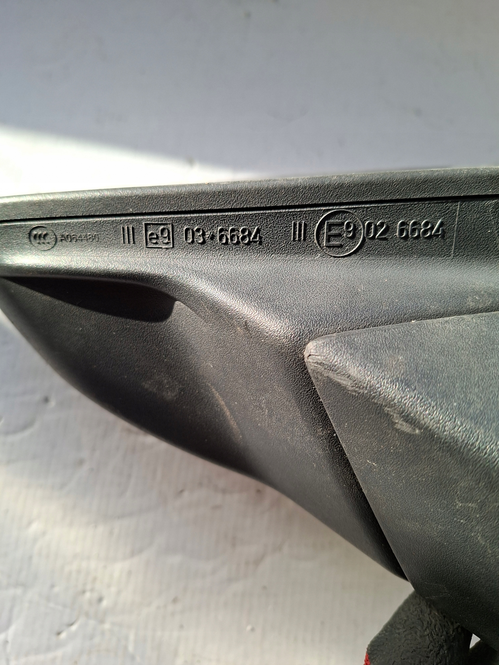 mirror exterior left SEAT LEON III 6 PIN