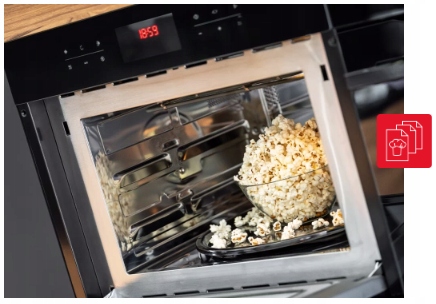 Kuchenka mikrofalowa Amica AMMB 25E3SGB X-TYPE 25l Materiał wnętrza stal