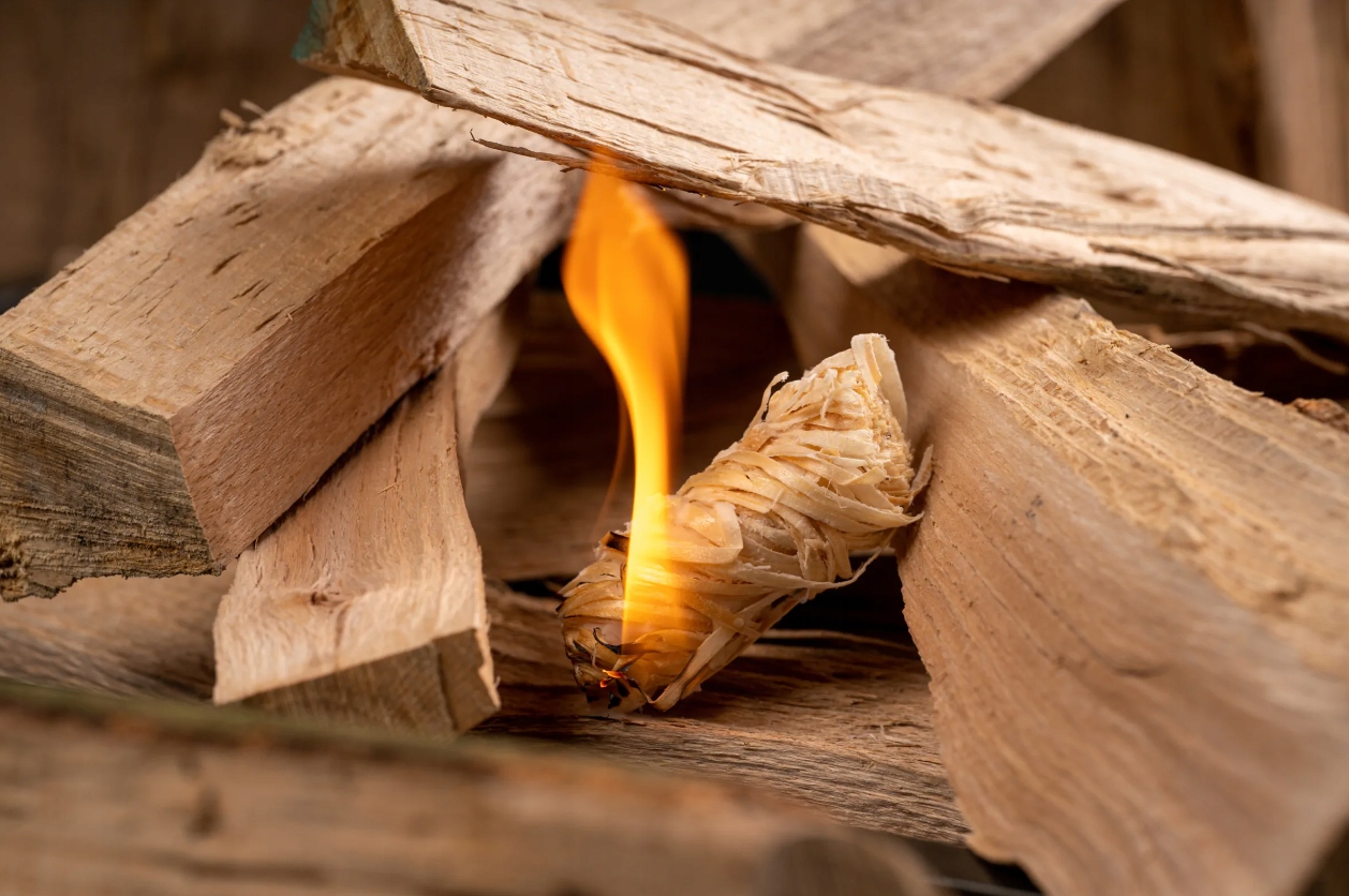 Podpałka Rozpałka Ekologiczna do Kominka Pieca Grila Eco Super Wydajna 1Kg Marka bez marki