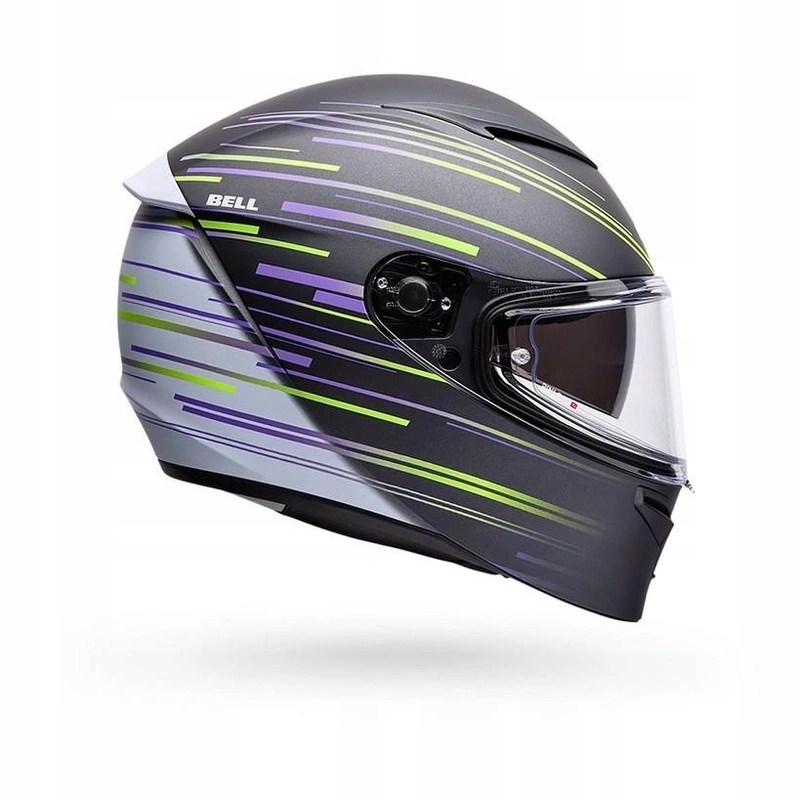 Prilba Bell Lithium ECE6 Velo Matte Pearl Black Yellow fialová Darčeky