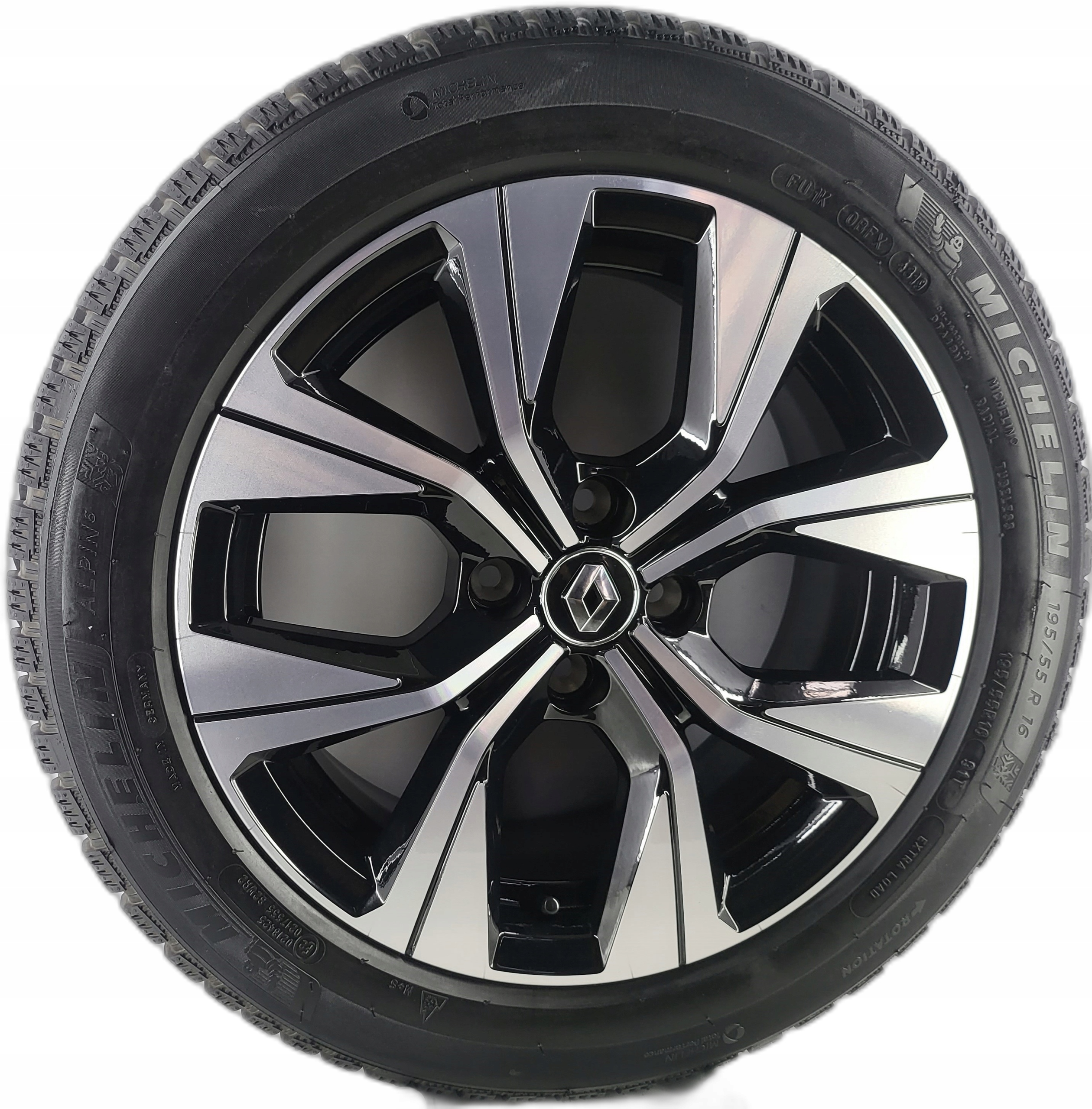 Renault clio captur 403003061r колеса зимние 16" 4x100 195/ 55r16