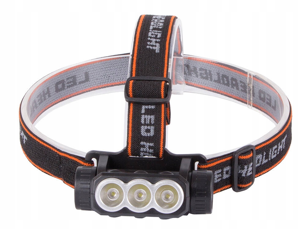 MOCNA LATARKA CZOŁOWA LAMPKA CZOŁÓWKA GŁOWĘ LAMPA LED WODOODPORNA LEKKA