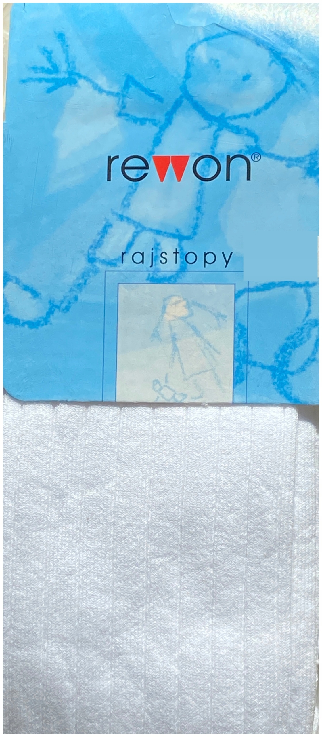 

Rajstopy Dziewczece Revon Prazkowe 152-158 Biale