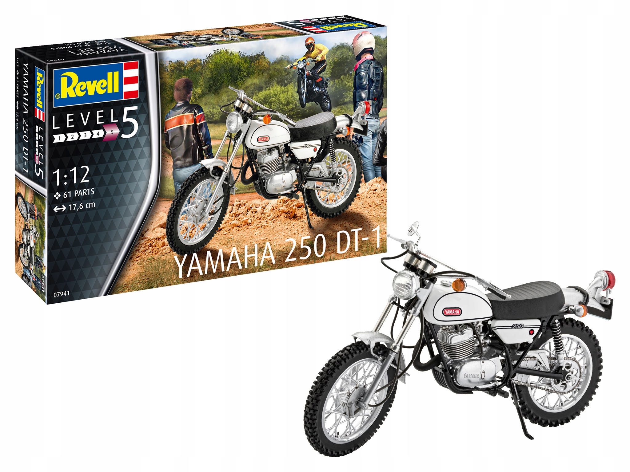 Revell 1:12 Motocykl Yamaha 250 DT-1 07941