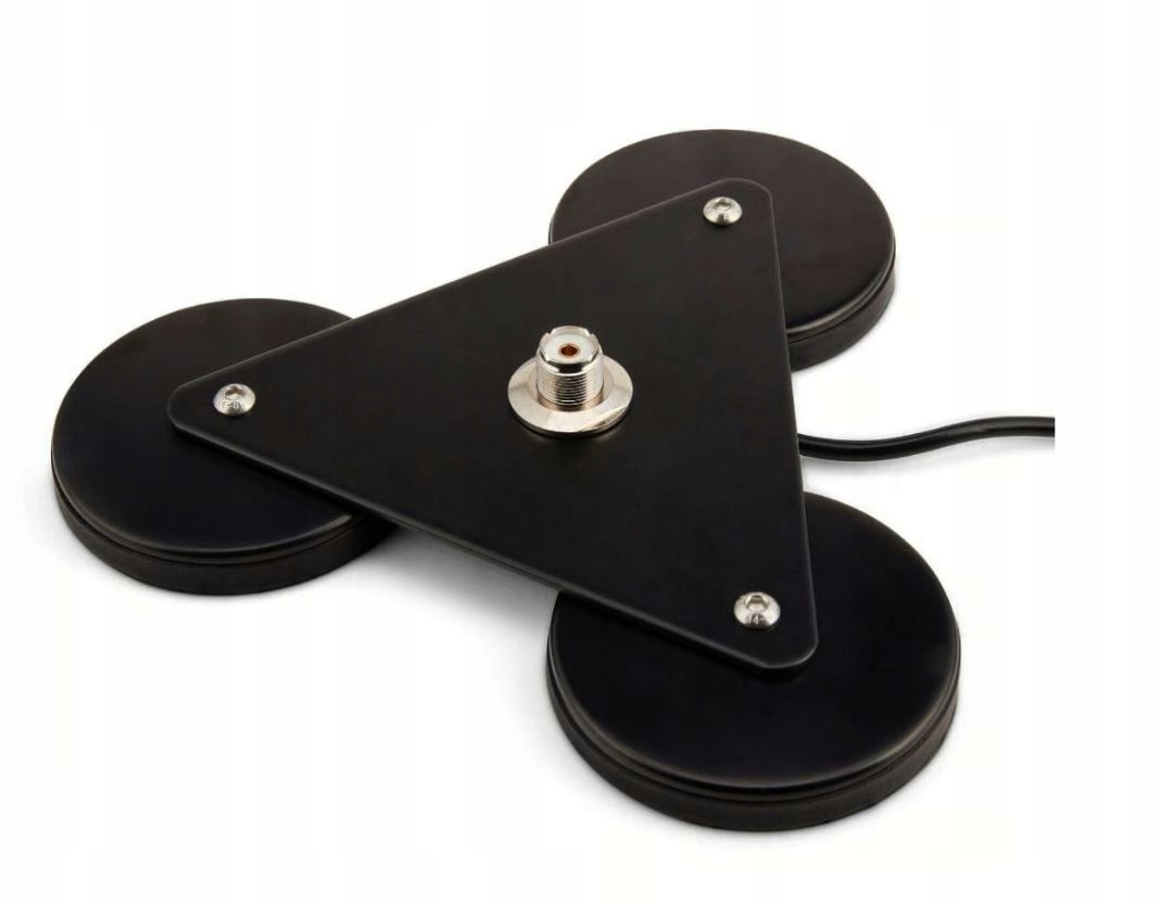 Moonraker Trimag Sb podstawa magnetyczna 3x 8cm do anten Cb, Kf, Vhf, Uhf