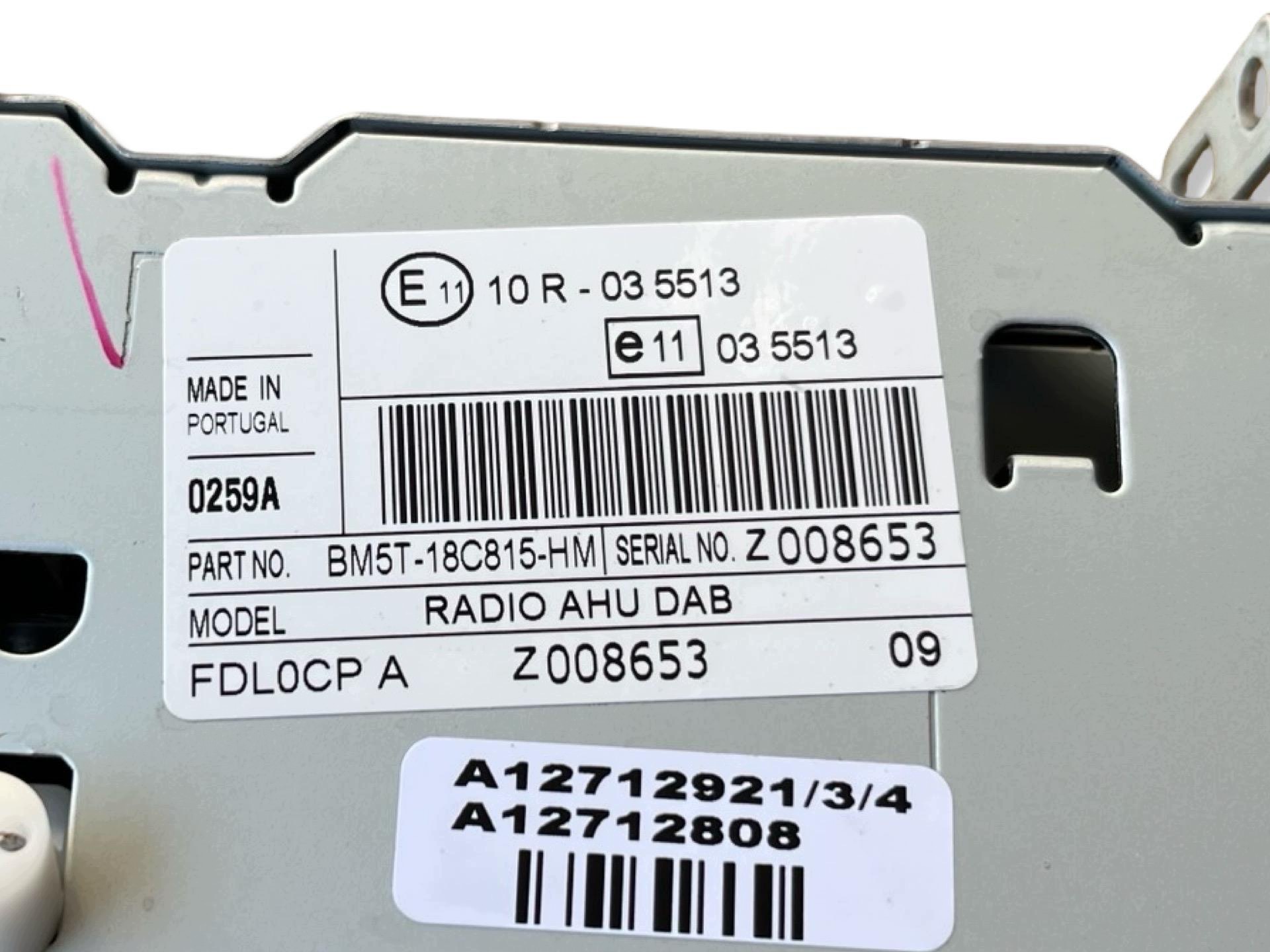 Radio auto Ford Focus 3 2013 DM5T-18B955-BC