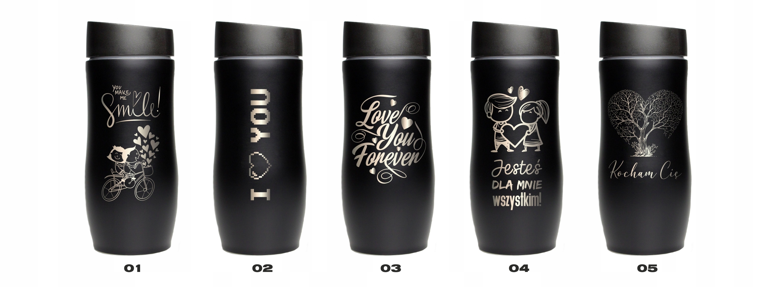Kubek termiczny z GRAWEREM 350ml WALENTYNKI EAN (GTIN) 4035475066363
