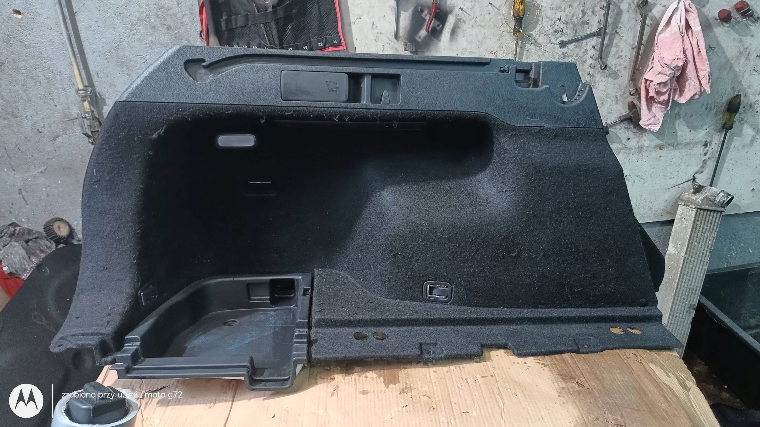 KIA OPTIMA side upholstery boot rear part left side 85730D4850 2019R