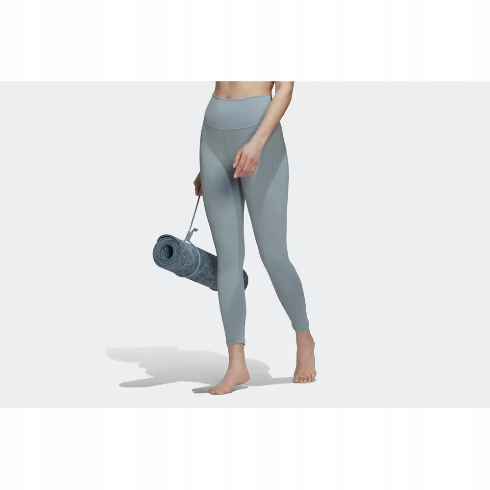 Adidas Logowane Legginsy Wysoki Stan HC6639 (M)