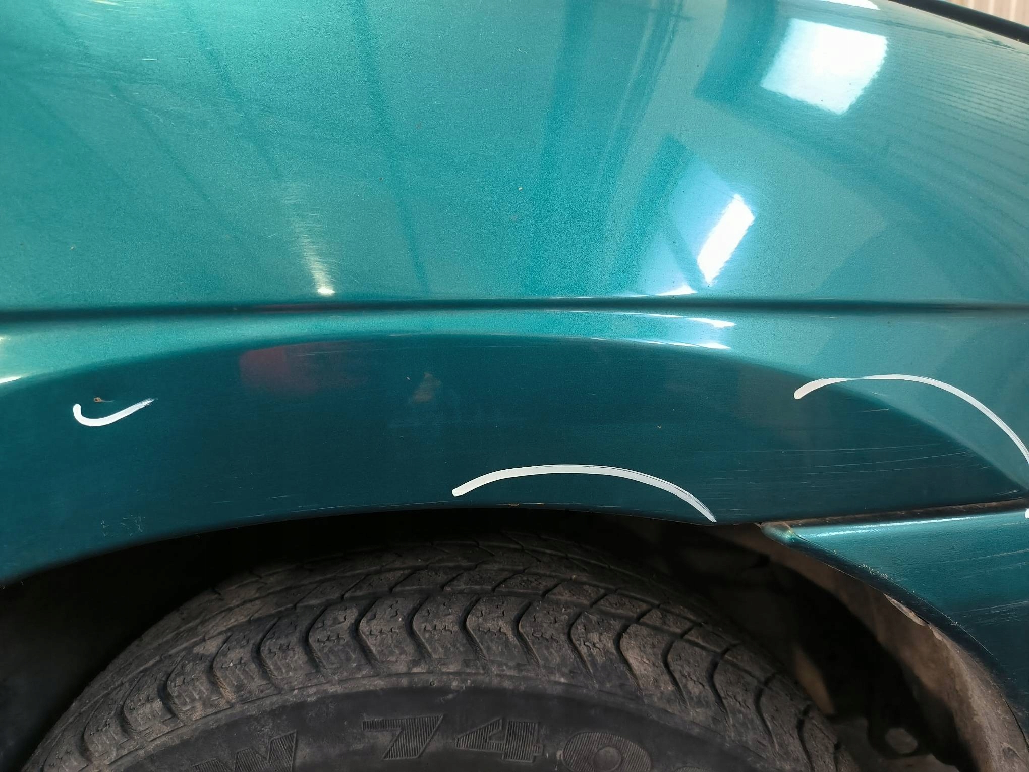 parafango Destra Anteriore verde MAZDA DEMIO e