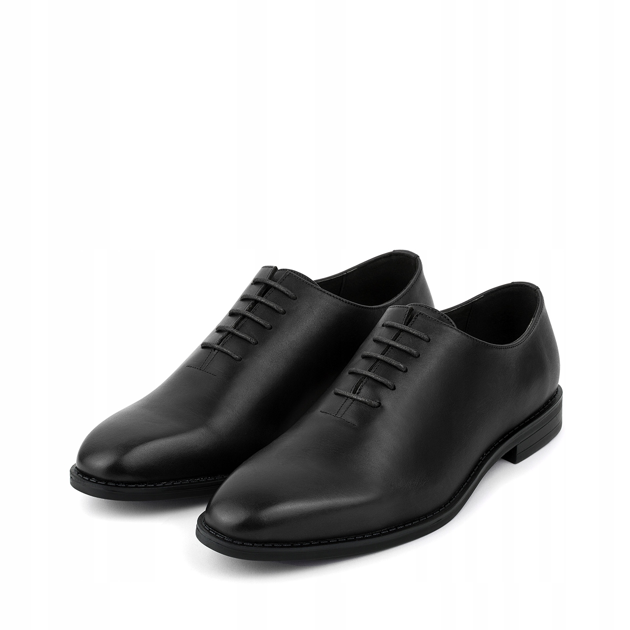 Elegantní pánské kožené boty v černé barvě Pako Lorente, velikost vel