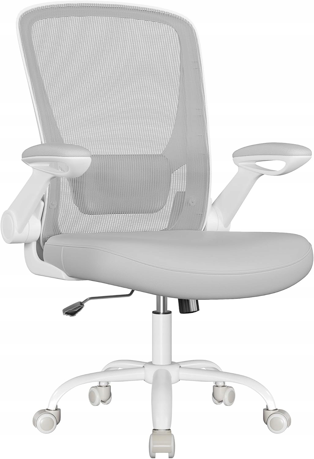 Fotel ergonomiczny, obrotowy Songmics 107 x 64 x 64 cm OBN037G02 szary