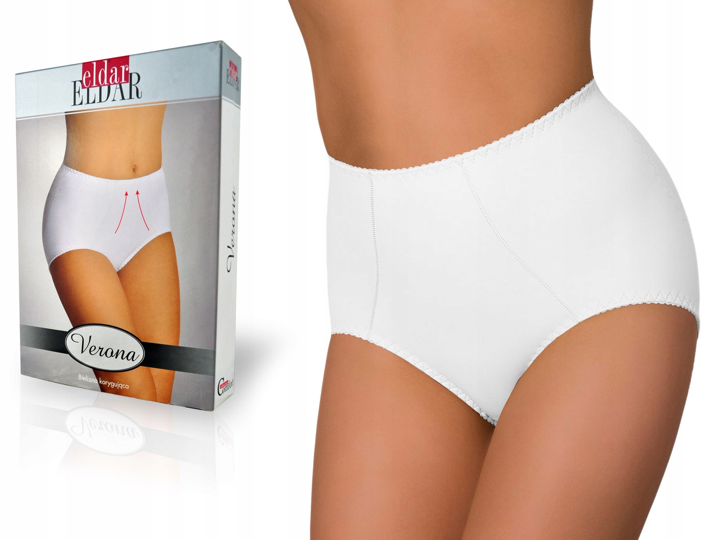 

figi wyszczuplające Białe Eldar Verona, L