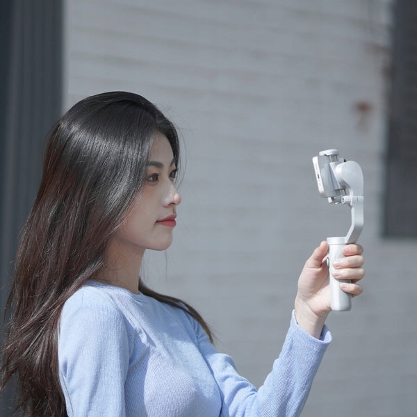 GIMBAL Stabilizator 3-os HOHEM iSteady XE KIT + Lampa LED do Telefonu Wysokość produktu 17.9 cm