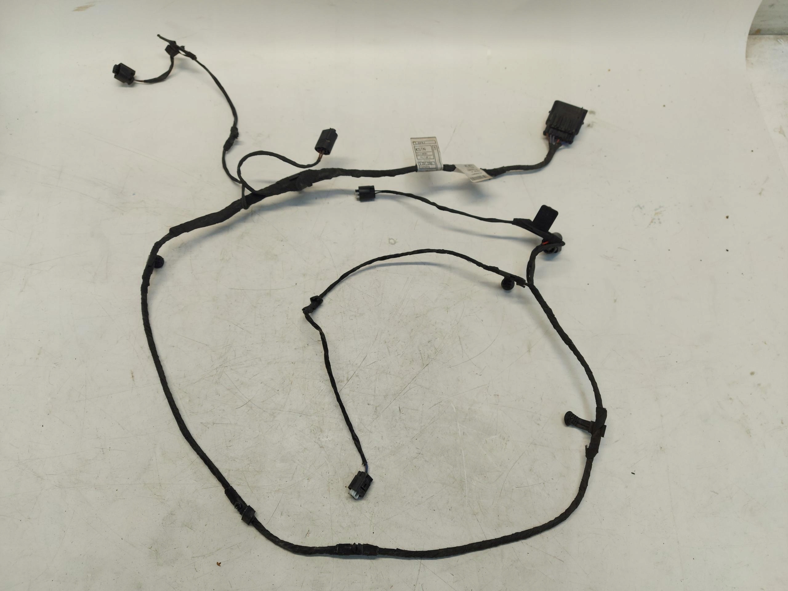 BMW F10 M5 M6, 2013 bundle wiring for support panel for radiators oryg 9291096
