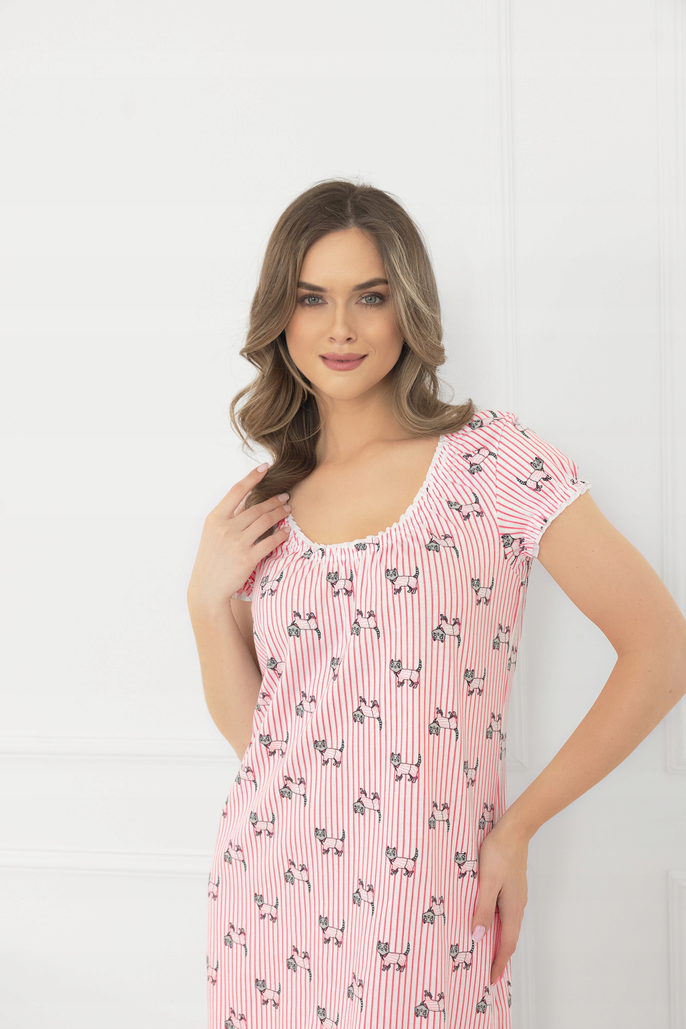 Dámská košile s krátkým rukávem Sajla M Italian Fashion