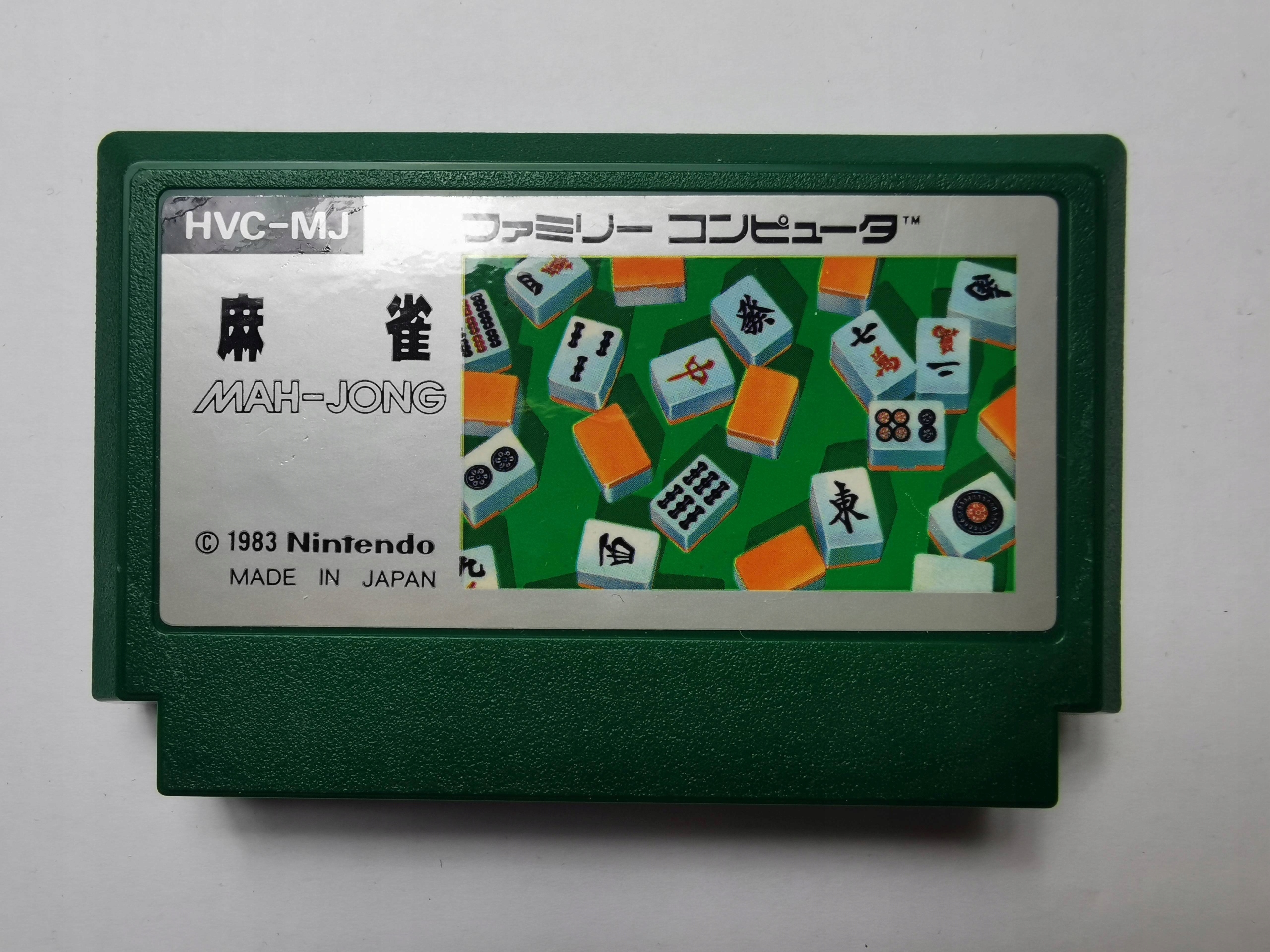 Famicom (NES) - Mah-Jong - Japońska