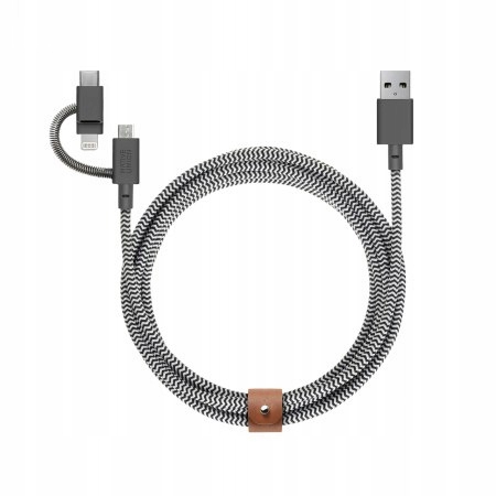 Native Union Belt Cable Universal kabel Usb-a USB-C/lightning/microUSB,