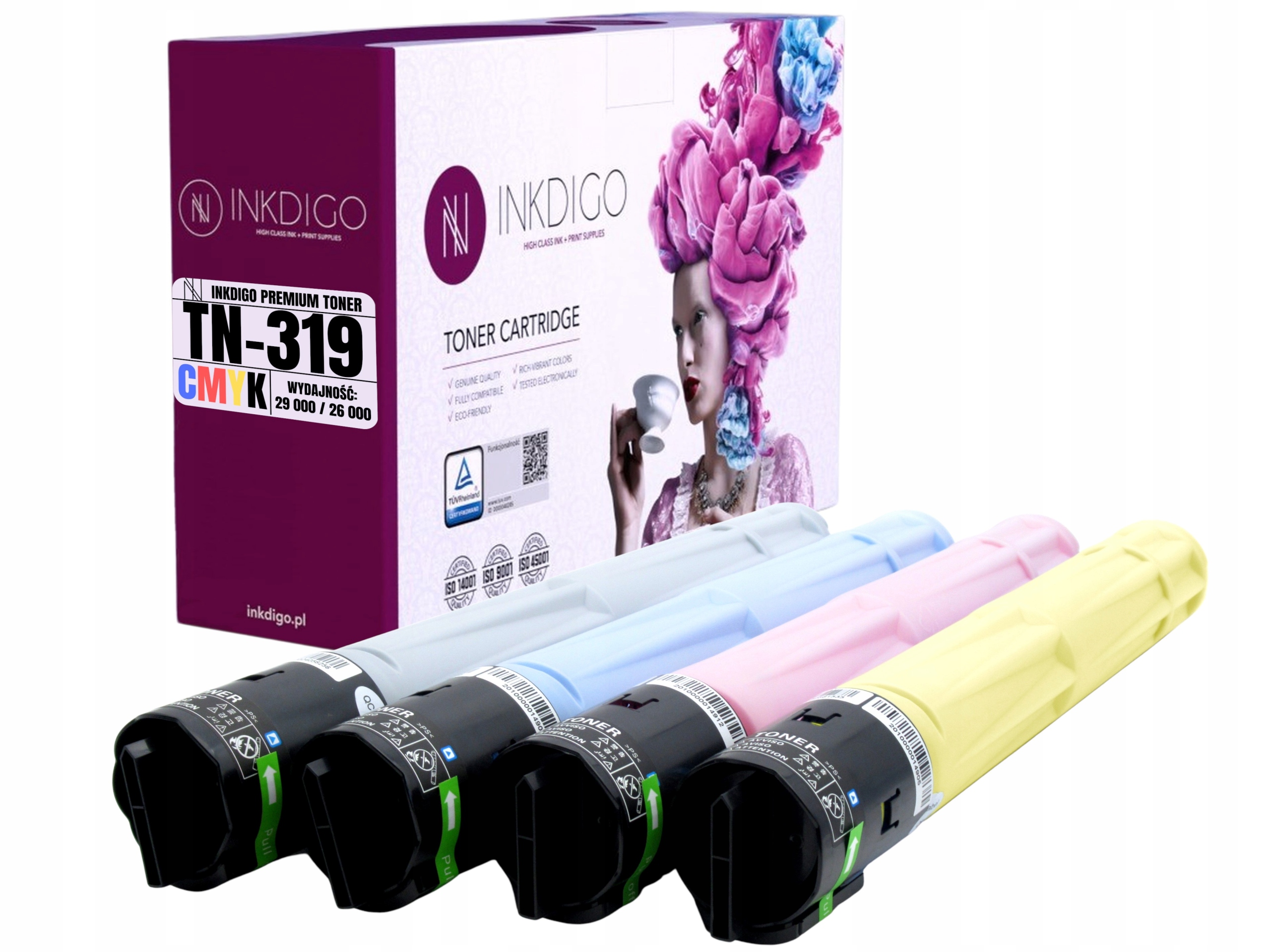 TN319 Náhradní Tonery Pro Tiskárnu Konica Minolta Bizhub C360
