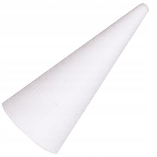 Stożek Styropianowy Do Ozdabiania Choinka 15cm